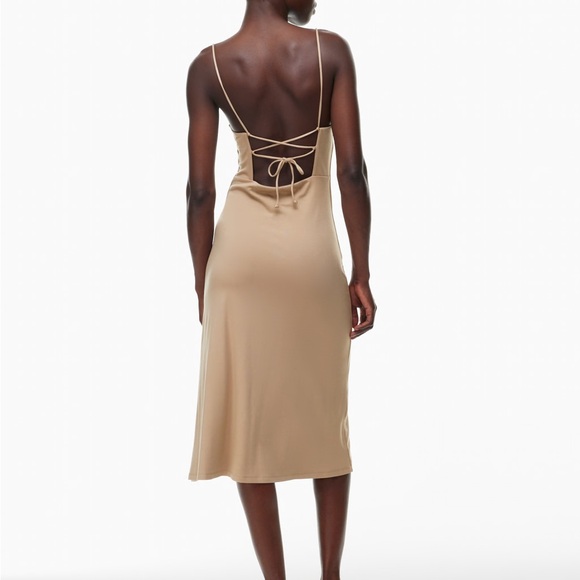 Wilfred New Dreamweaver Dress | Soft Apricot Peach - Picture 7 of 7